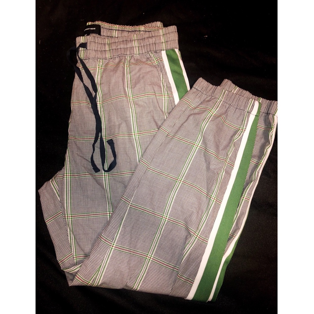 Who What Wear Plaid Joggers